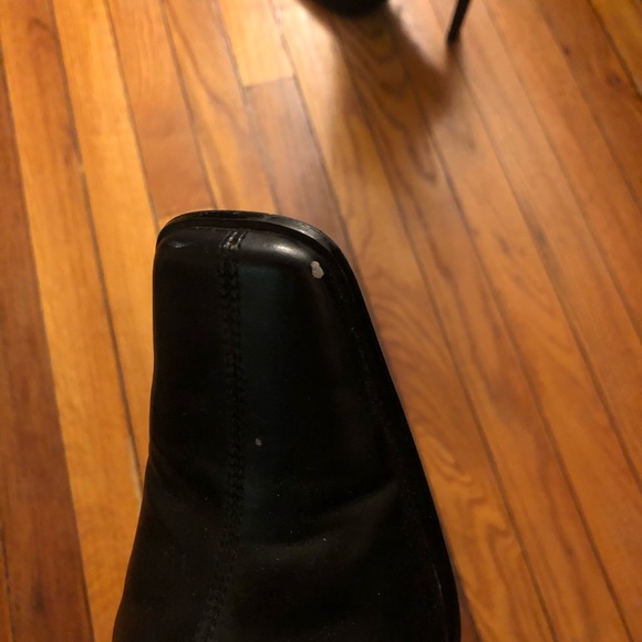 Black high heel boots size 10 - Picture 4 of 8